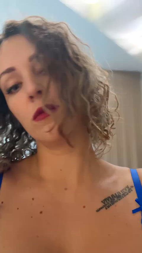 Hope my cleavage is hot enough