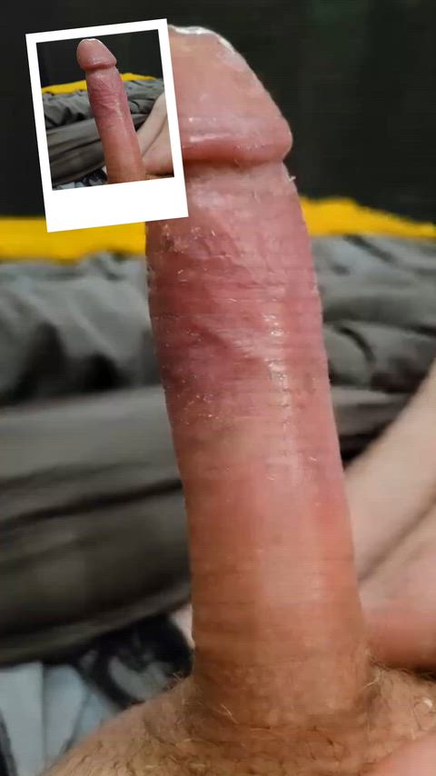 Amateur Big Dick Blowjob Cumshot Homemade NSFW OnlyFans Porn GIF by bj4.me