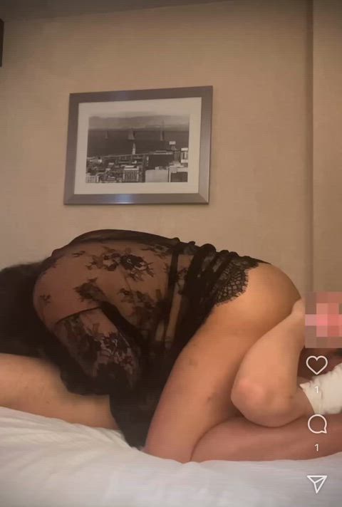 Sat on my younger stud’s face while I suck him.