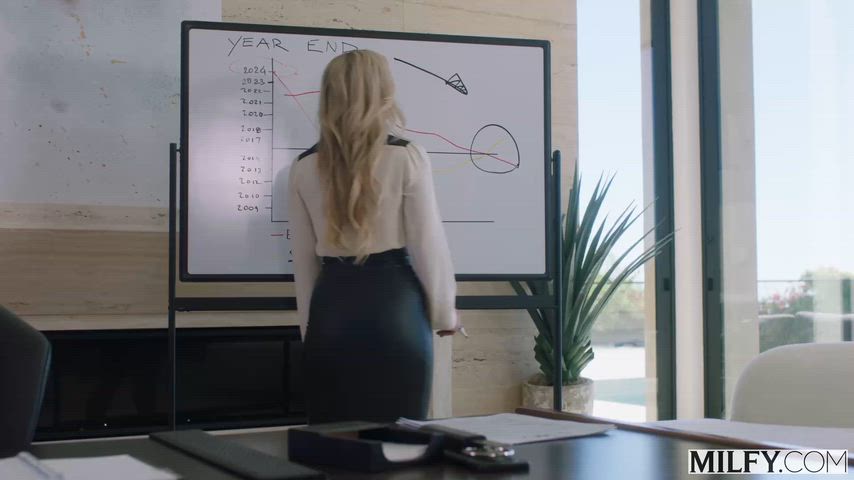 MILFY - "Blonde Boss lady Gets BBC Tag-Teamed" (09/24)
