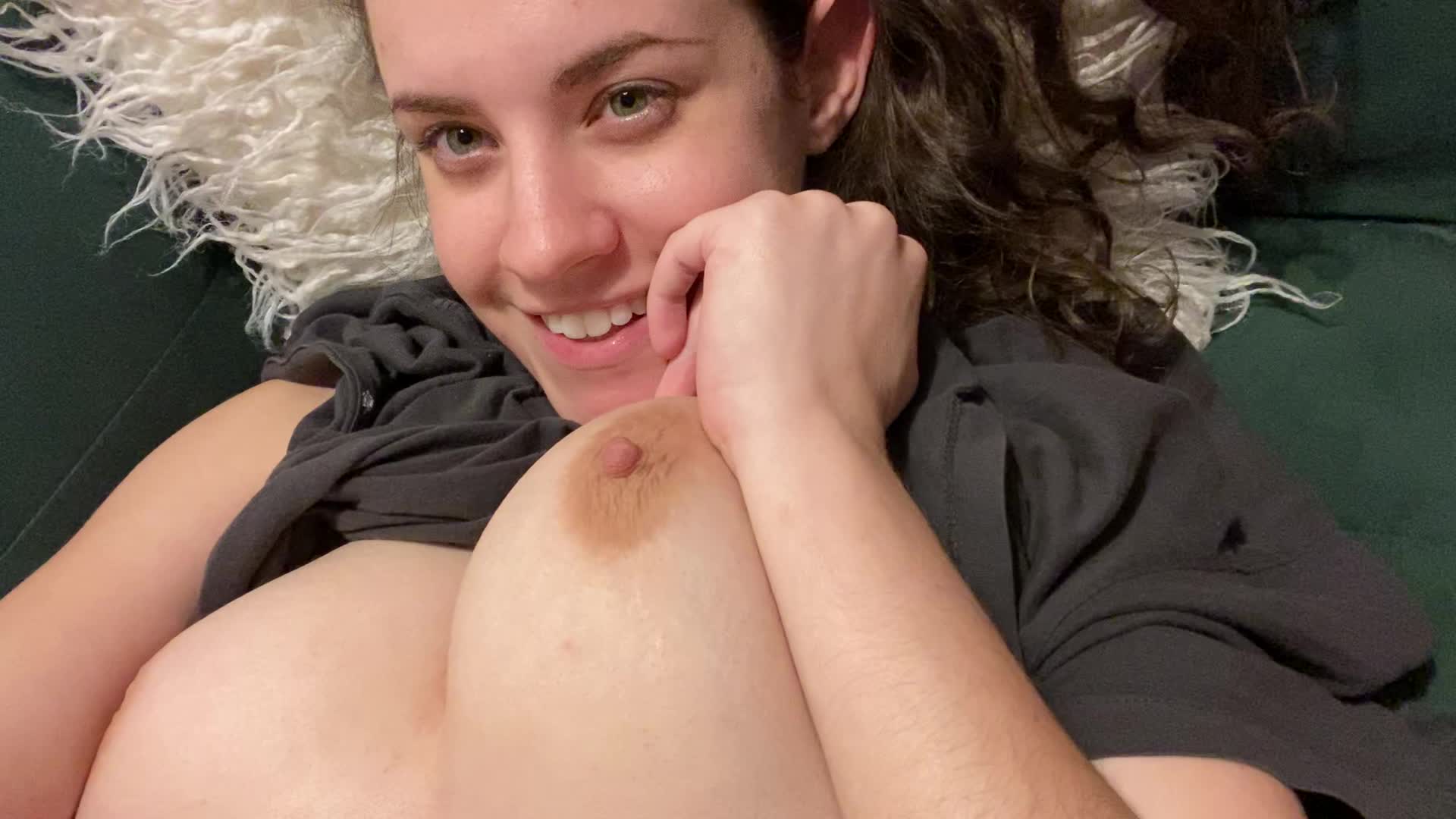 Porn Goliath - Demonstrating my favorite nipple-related activity