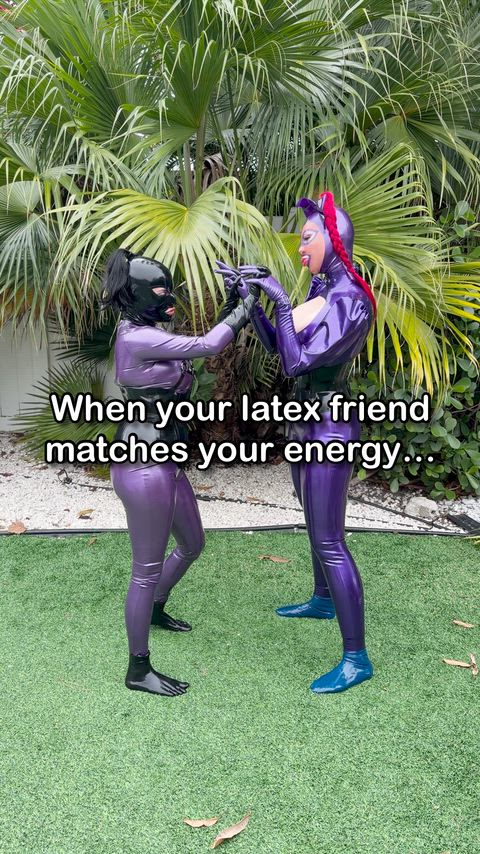 Babe Big Tits Boobs Fetish Kinky Latex Latex Gloves Mask OnlyFans Rubber Porn GIF by missfetilicious