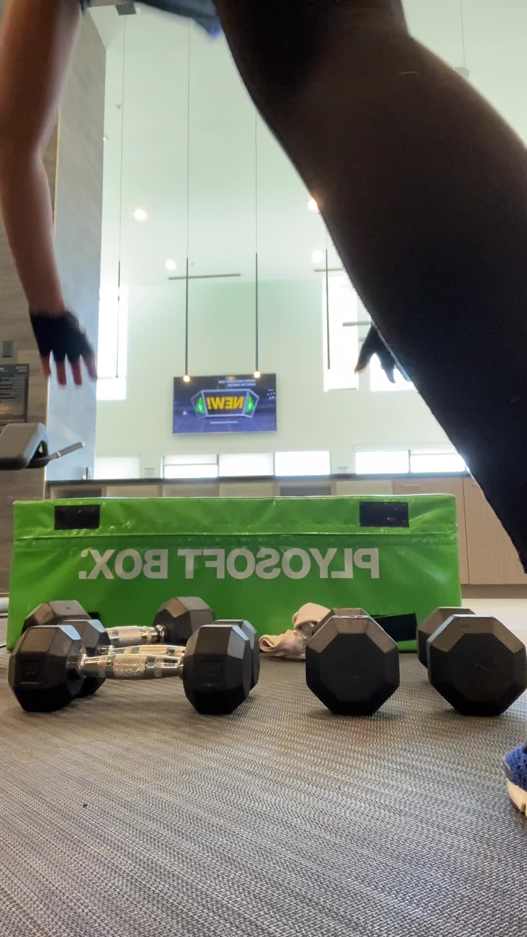 orgot a key piece of equipment at the gym today 🙊