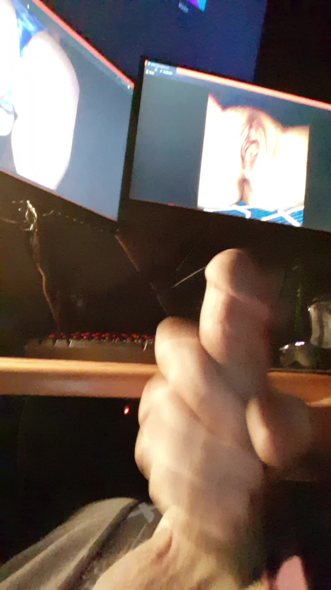 Tributing Another Thirsty Cumslut