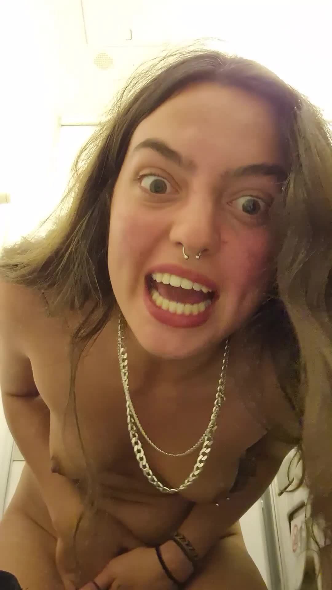 My 1st wank on an AIRPLANE BATHROOM )