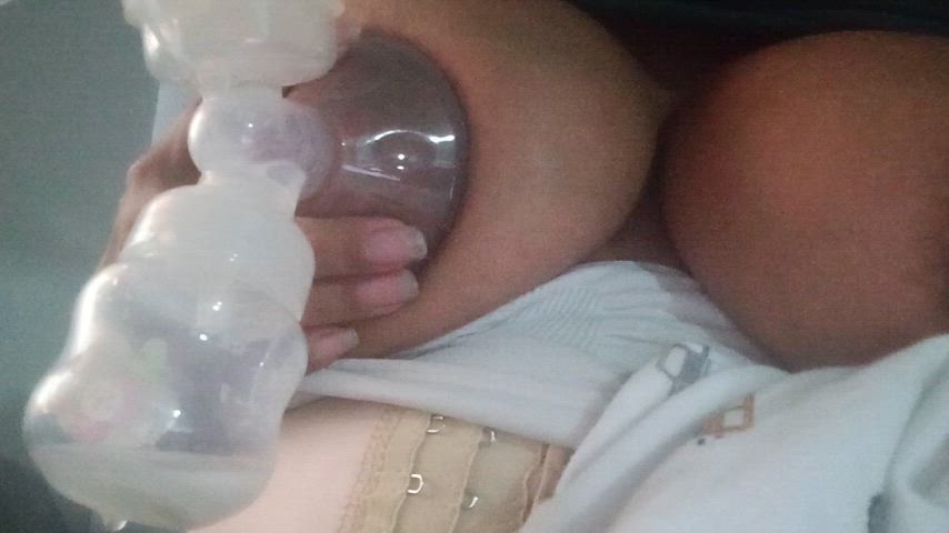 Drink all my milk baby.