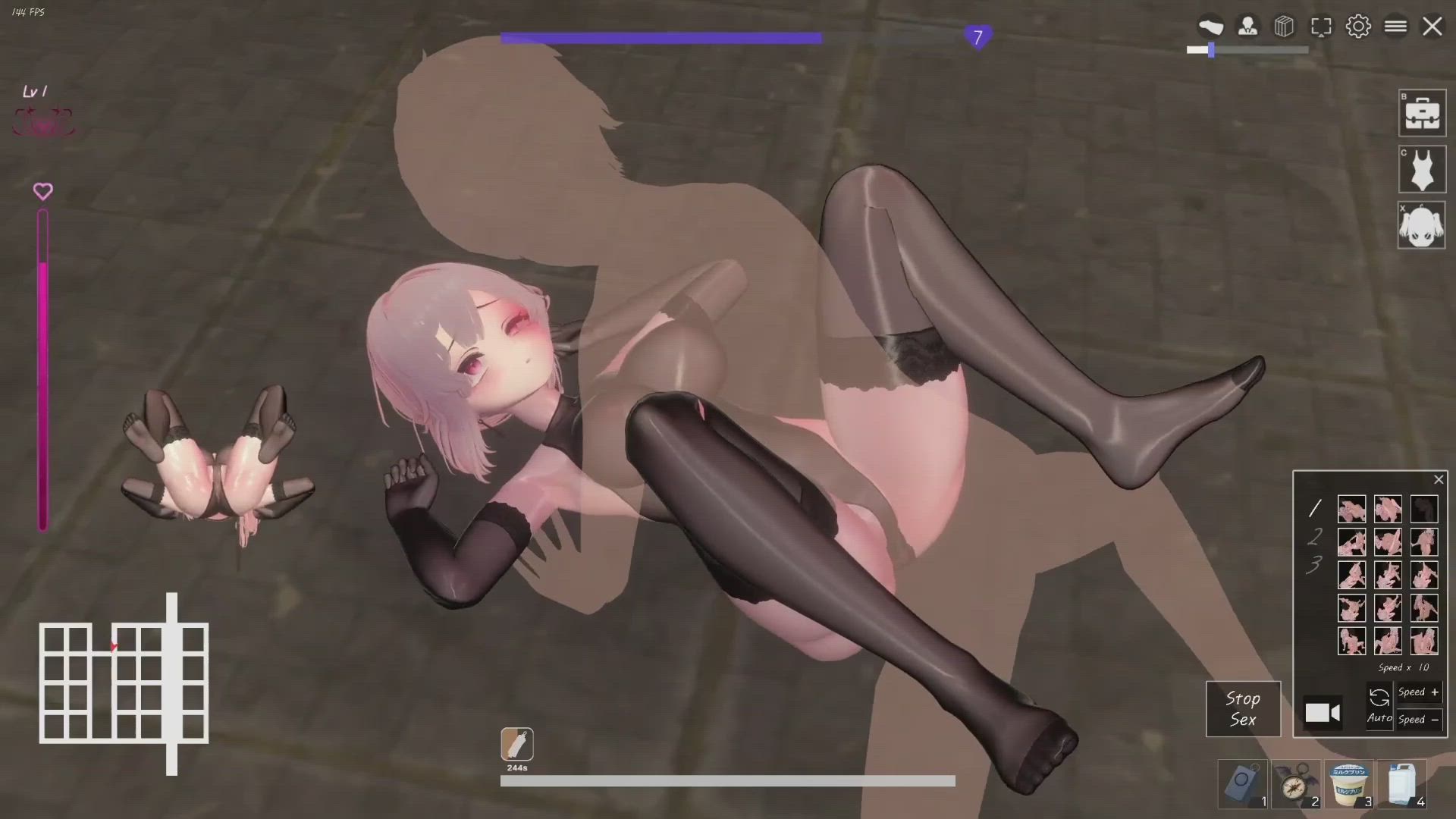 Adult Game · Hentai · Outdoor · Public · Succubus