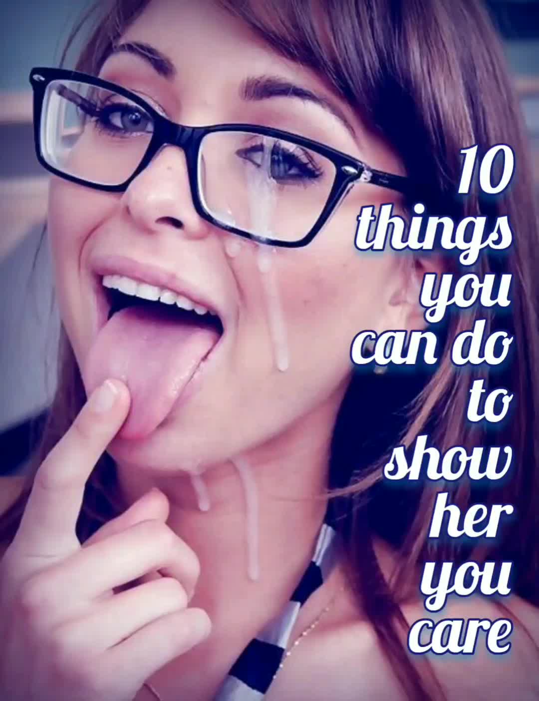 Letting your girl know you care is important.
