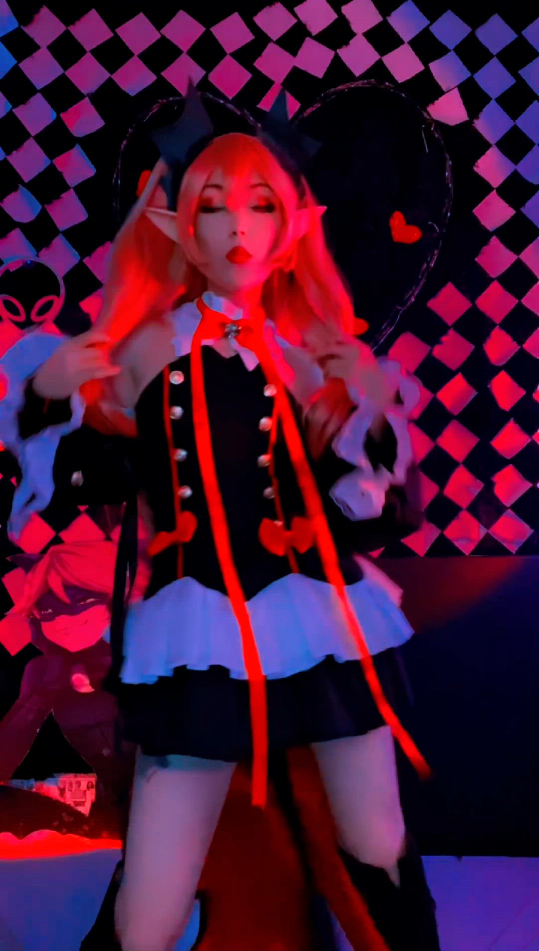 Asian, Cosplay, Dance, Small Tits, Teen, Vampire