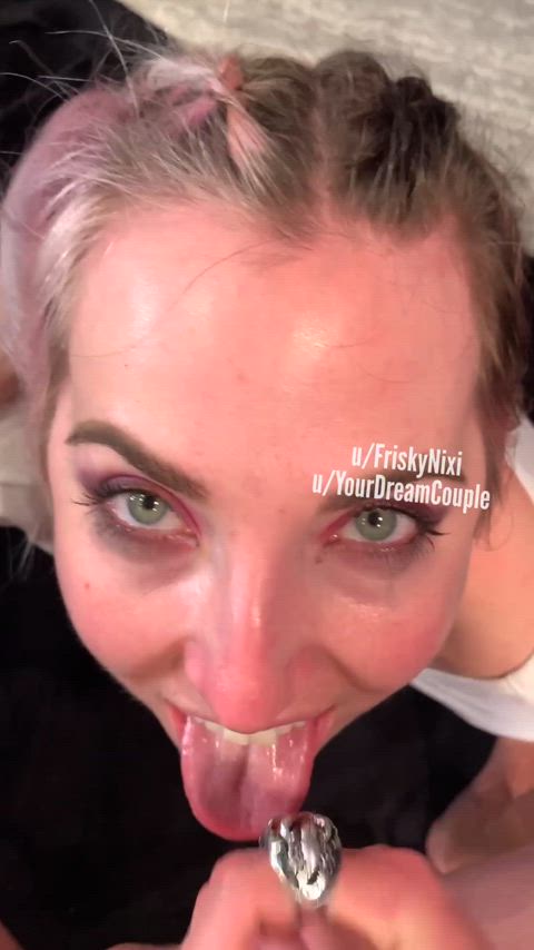 Her first facial