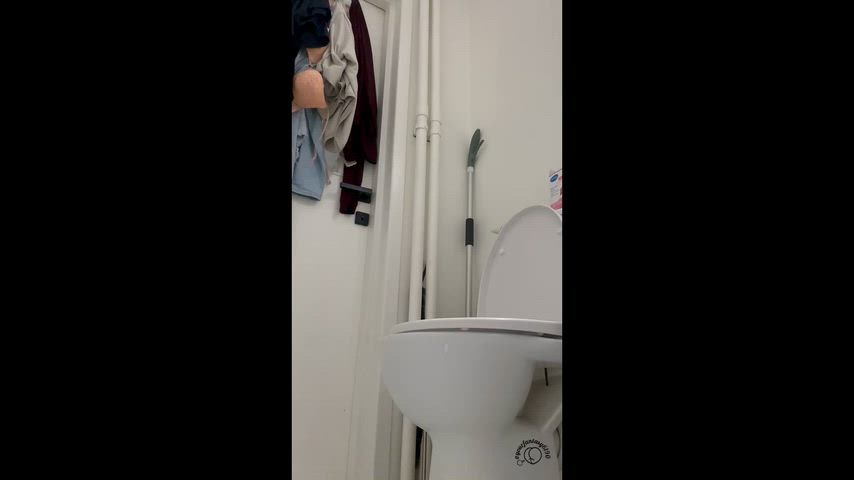 Toilet Baby Pushing it Out