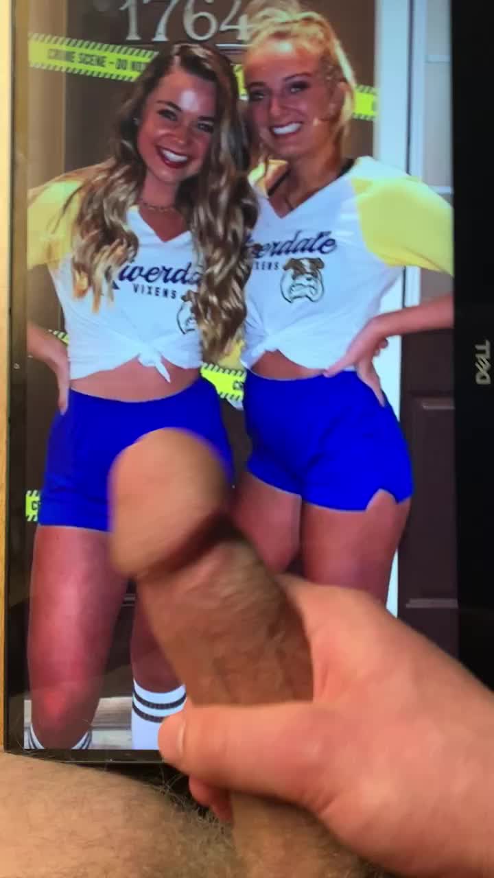 A fabulous finish on two gorgeous girls