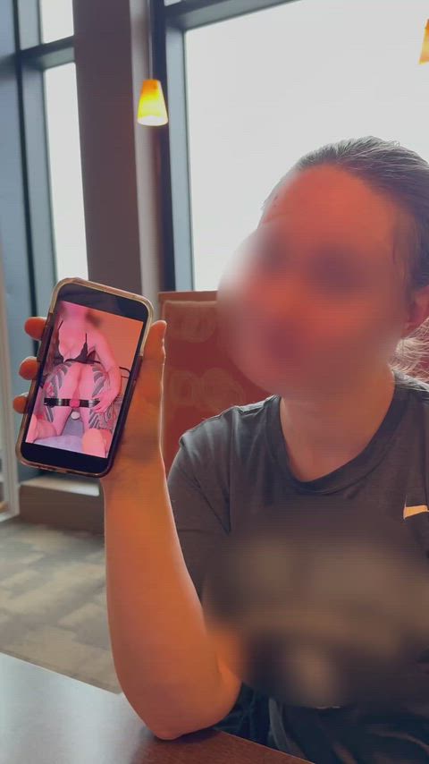 Took him out to lunch and wanted to remind him who’s in charge 😈