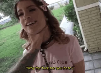 She is horny