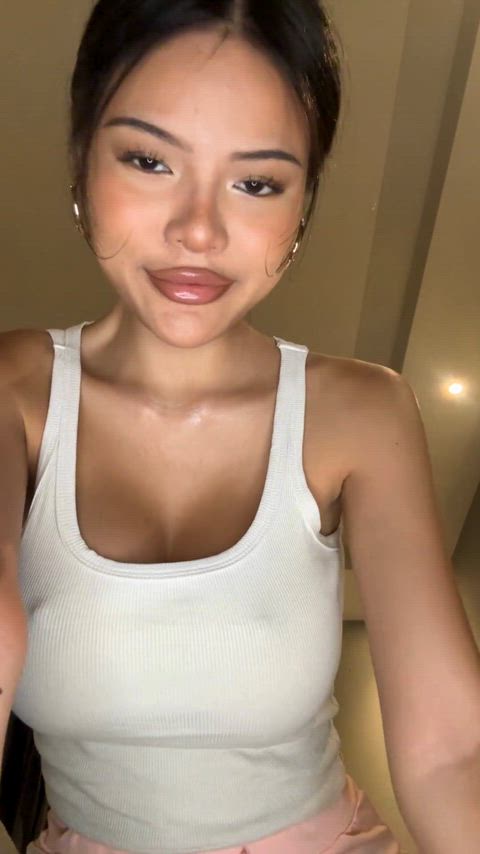 just imagine me on top of you bouncing them in your face