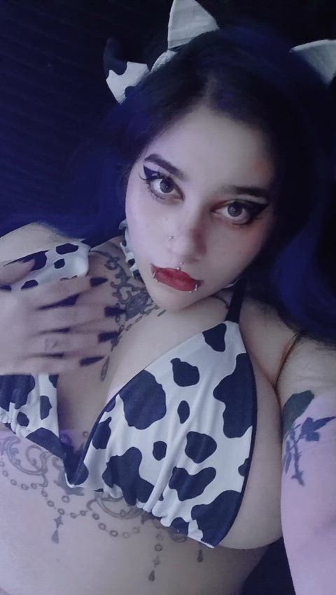 Alt Big Tits Boobs Goth Latina Nipple Play Nipples Pierced Tits Porn GIF by raven.roth