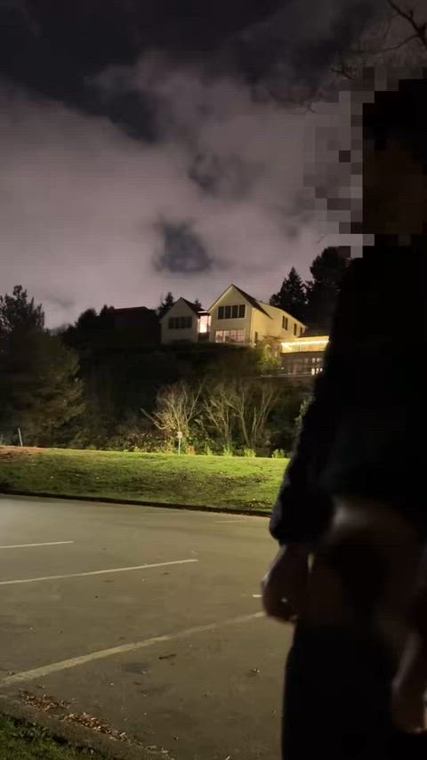 Jerking it off in public