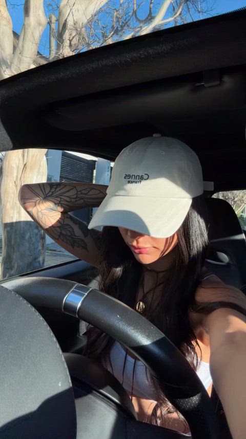Car time = teasing time… lucky you