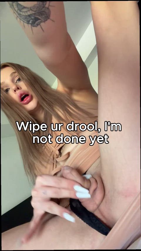COULD u fuck me, stroke me and nut on my dick?