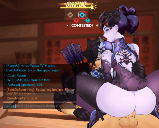 Hanzo & Widowmaker Throwing