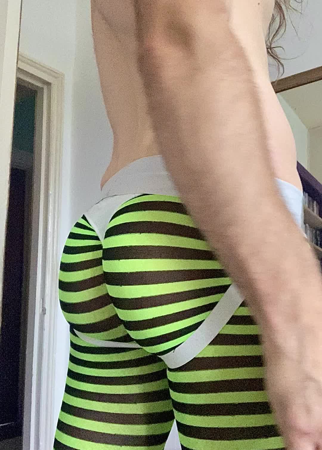 Taking off my jock straps...