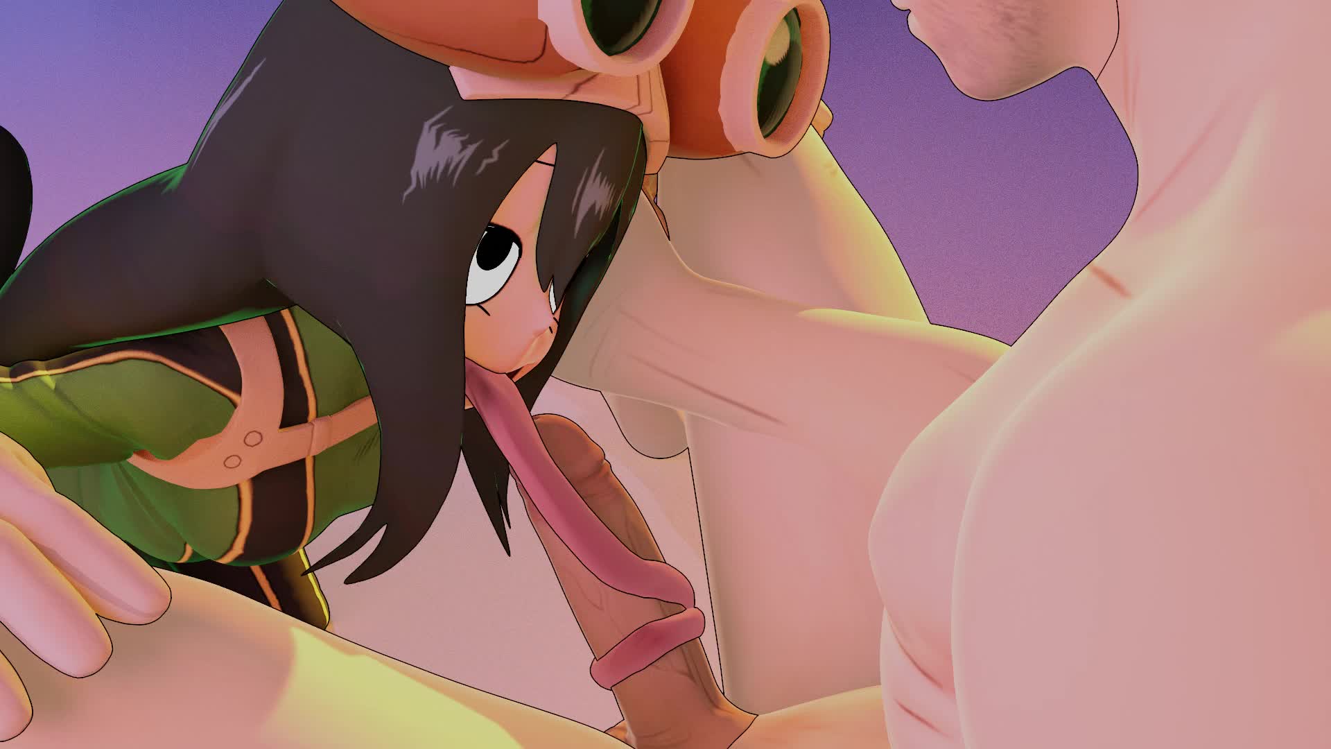 Tsuyu Asui -Blowjob
