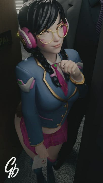 Curvy anime asshole deep