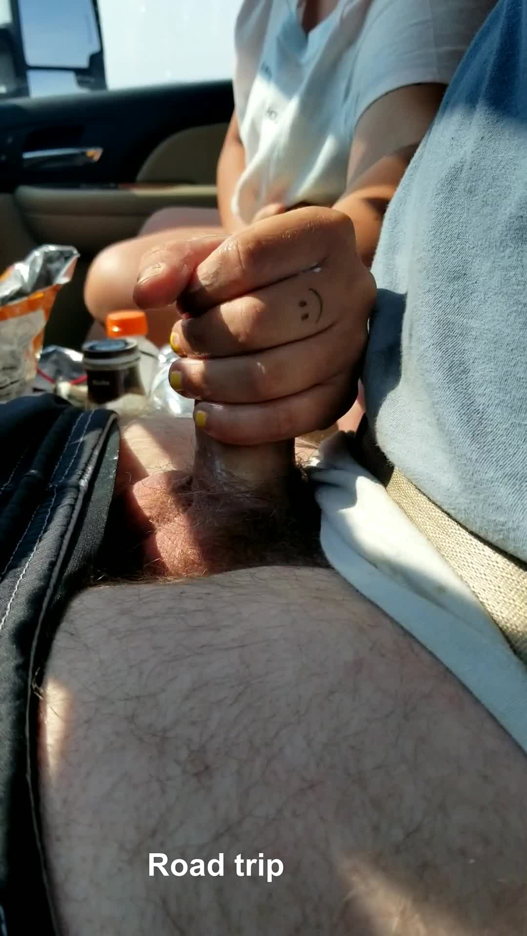 While driving