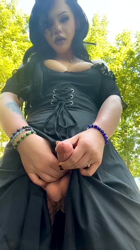 allow an 8-inch TRANS girl to take you hard