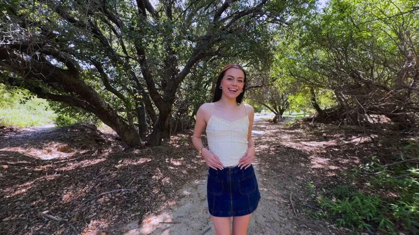 Petite Selena Love Gets Fucked In The Woods