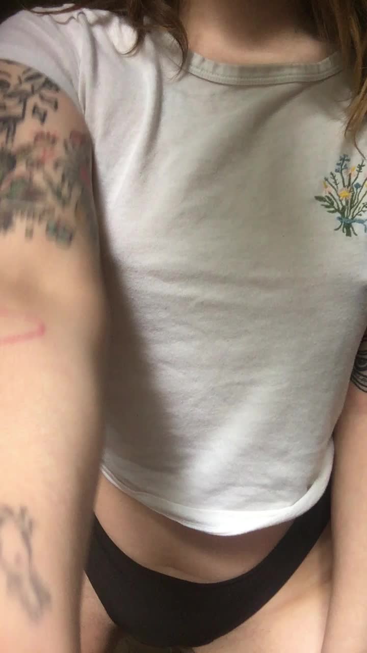 Still practicing my tit drops ! Also tried to give you an idea of what I look like riding dick, cute or nah ?