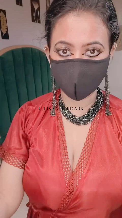 Unwrapping myself for you tonight