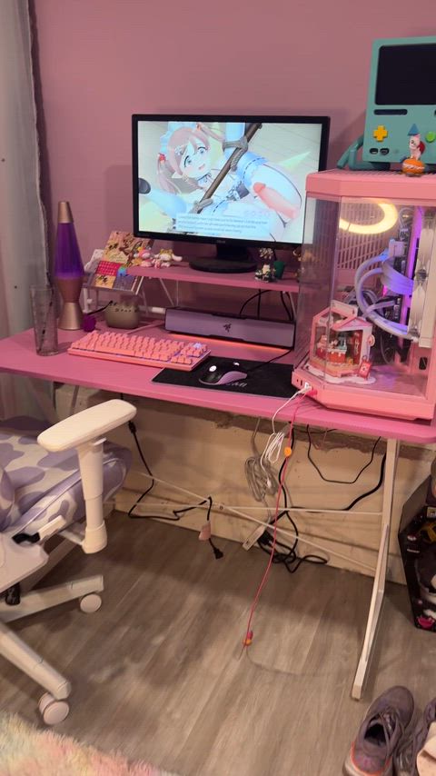 When getting caught playing a hentai game means having to act it out IRL