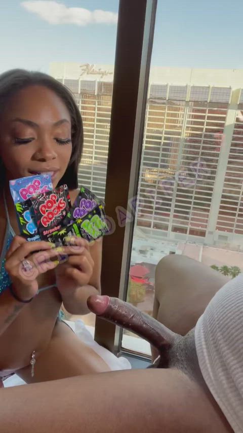 Pop Rocks on the dick
