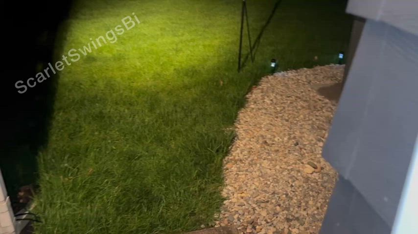 Hubby caught me fucking another man in the hot tub, so I made him suck my juices off his cock and then watch up close as he did his best to breed me!