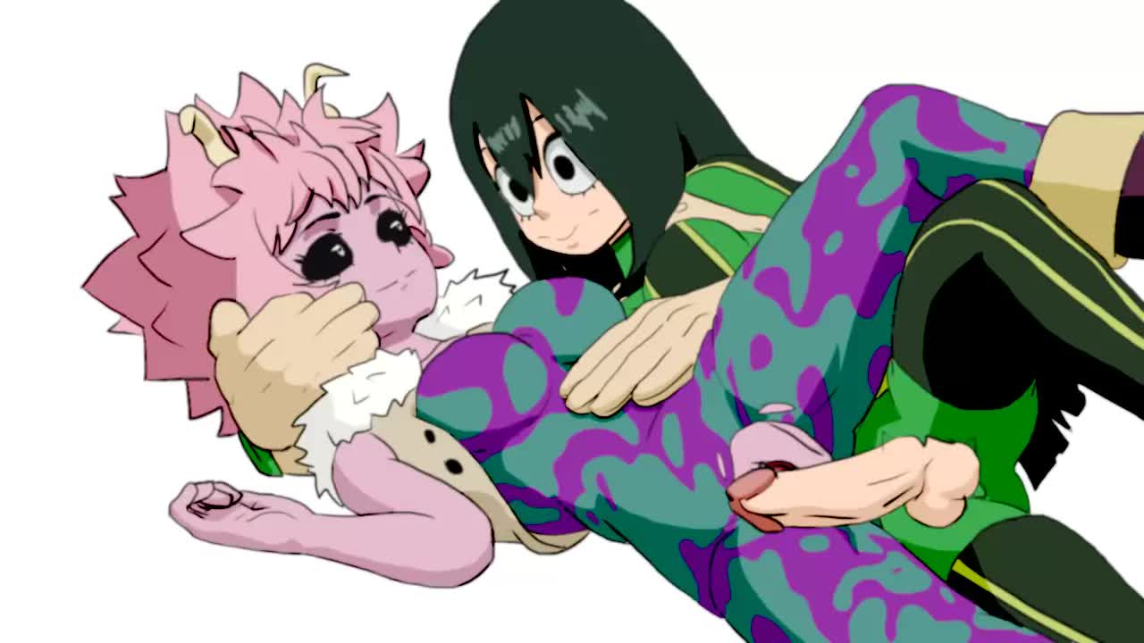 Tsuyu fucks and creampies Mina