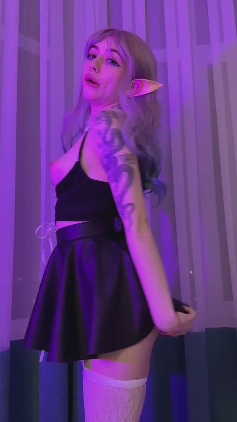 My asshole is swallowing the thong