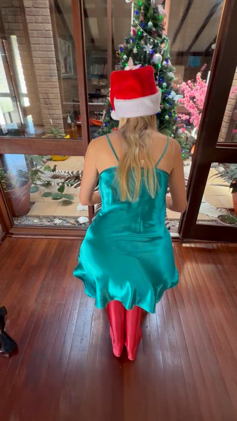 Daddy said Santa has a present for me