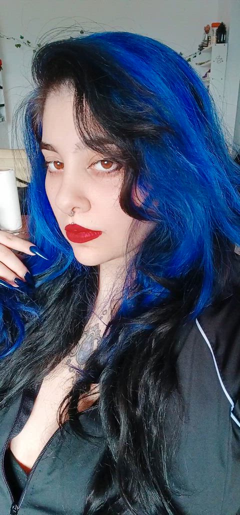 Big Tits Goth OnlyFans Tattease Tattoo Tattooed Tease Teasing Tits Porn GIF by raven.roth