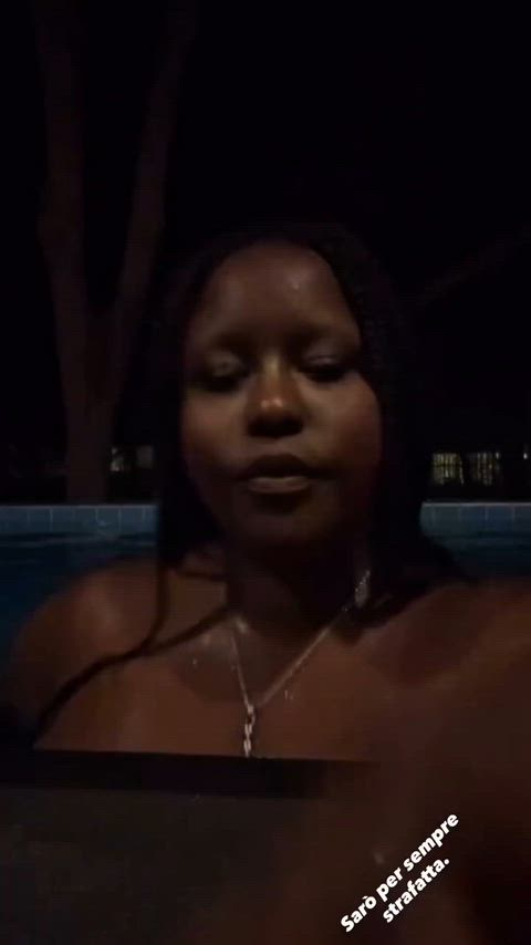 African BBW Big Tits