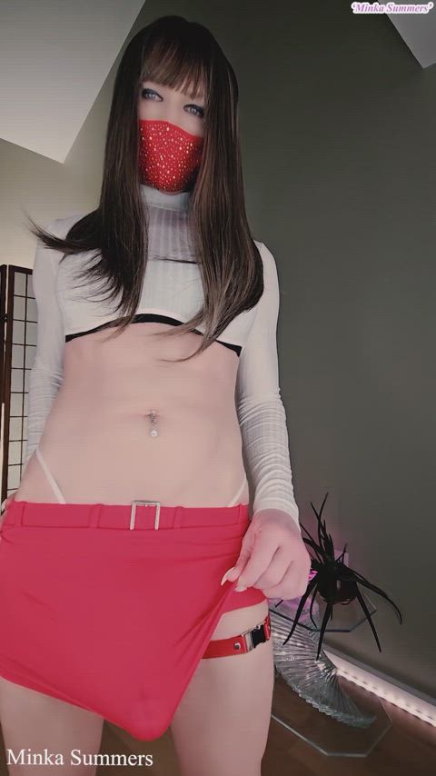 If I invite you over my house and hike up my skirt while saying suck it, wyd?