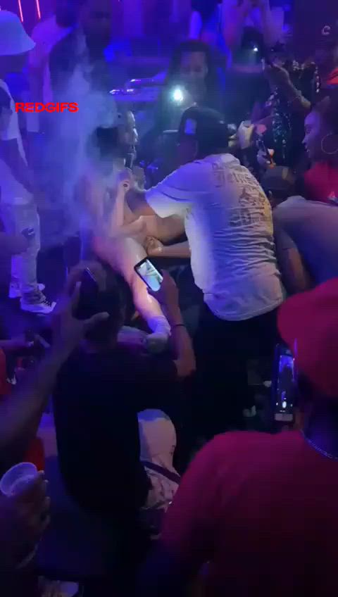 CMNF Naked and Fingered in Party