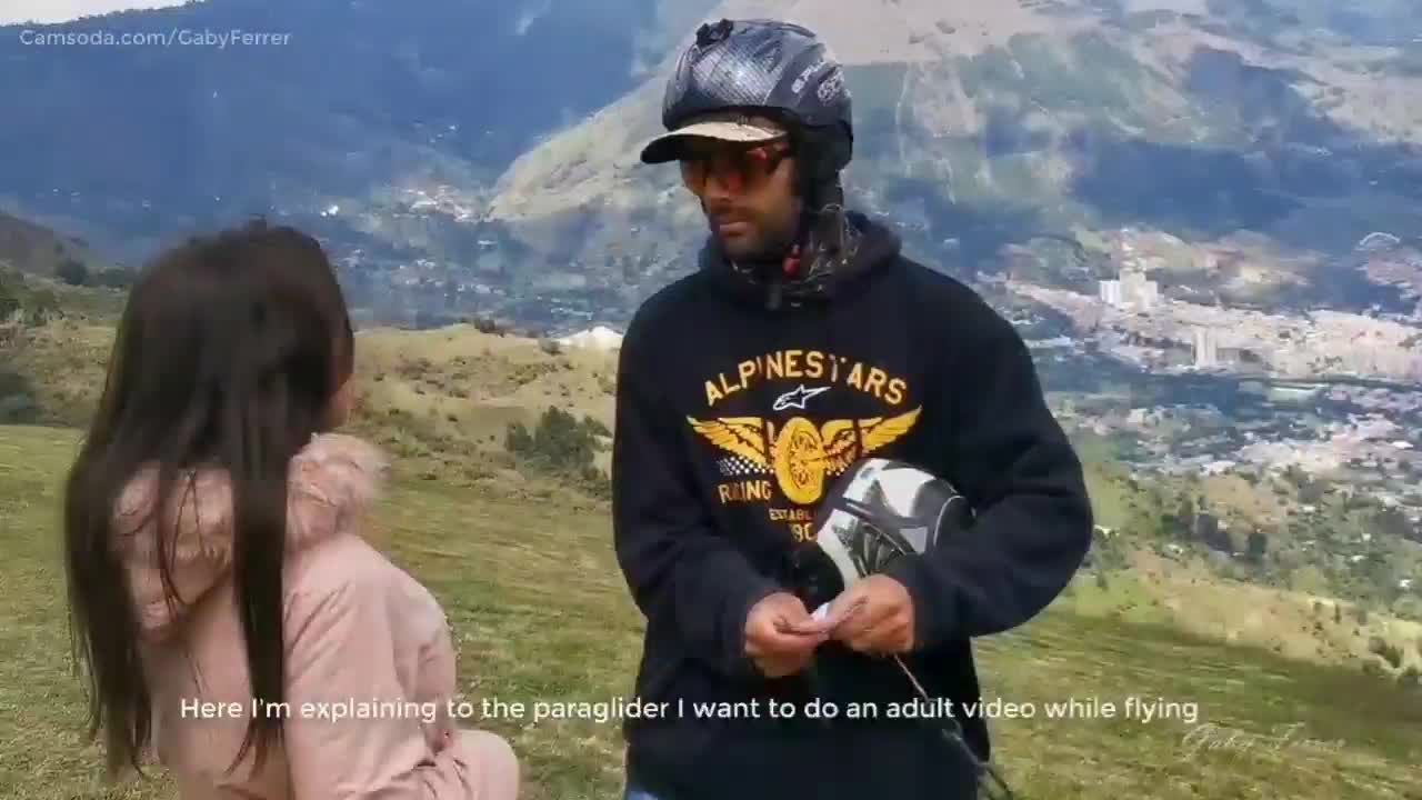 Paragliding with Lush