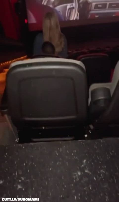 Amateur Caught Cinema Latina Public Reverse Cowgirl Riding Sex r/CaughtPublic Porn GIF by duromami