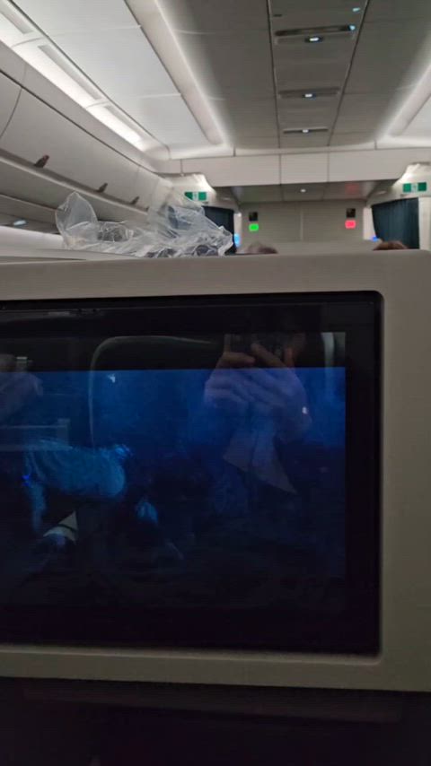 Flashing them for a safe flight