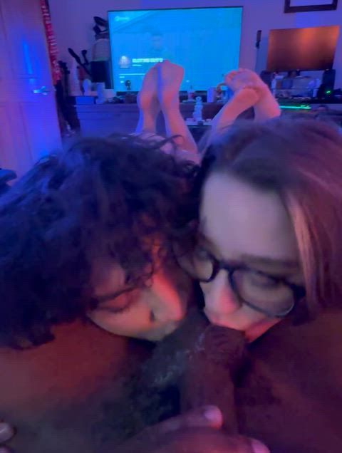 when he says spit there’s no hesitation ! we just love how naughty sharing our lifestyle feels 🤤