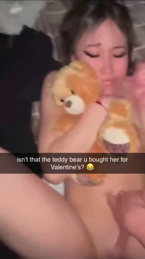 Your girl wants to cuddle you while she’s getting fucked! So cute!