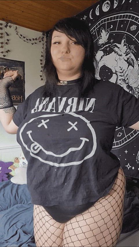 A gothic BBW will get you faster to cloud 9