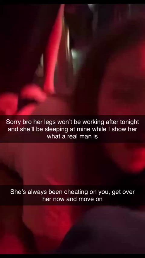 It’s not cheating if it’s her 4th time with me