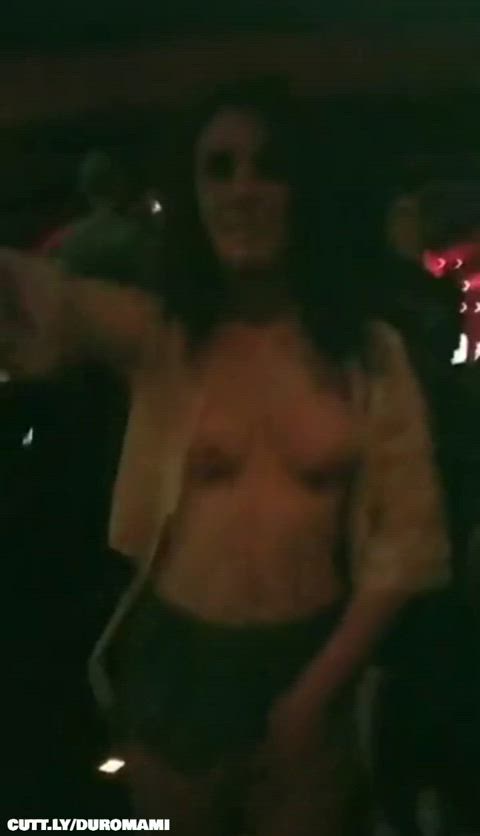 Amateur BBC Deepthroat Exhibitionist Flashing Interracial Nightclub Public Stranger r/CaughtPublic Porn GIF by duromami
